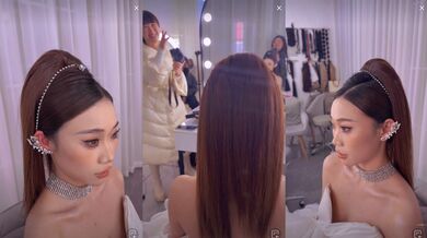 魔手外购即日更新《疯狂抖音》（忘记镜头的妹子）400v[某房原版] (1)